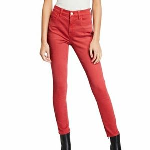 Frame Le High Skinny Crop Jeans